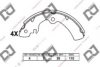 DJ PARTS BS1042 Brake Shoe Set